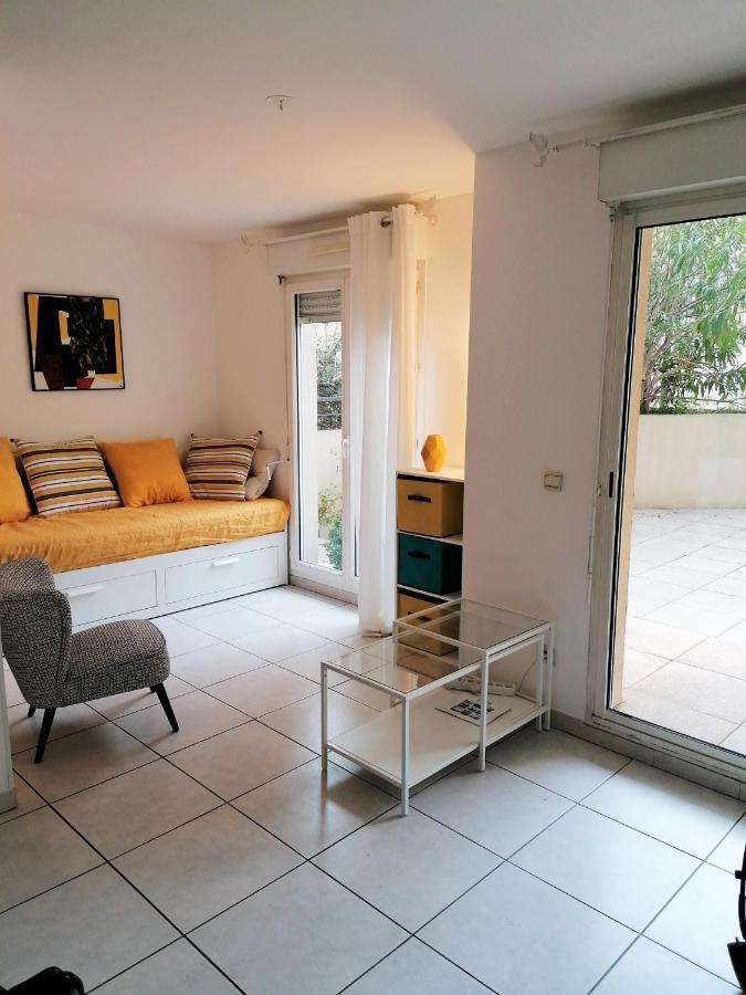 Studio neuf 25 m2, terrasse 35 m2 proche port Nice, Centre ville Extérieur photo