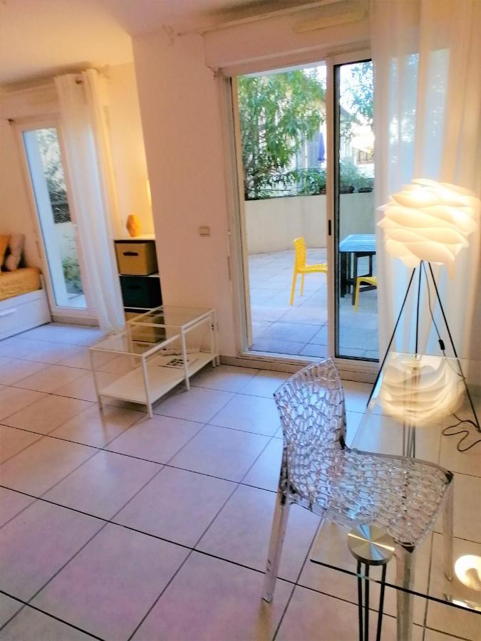 Studio neuf 25 m2, terrasse 35 m2 proche port Nice, Centre ville Extérieur photo